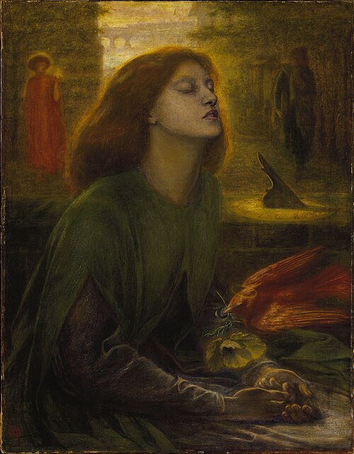 Elizabeth Eleanor Siddal — Beata Beatrix (1864–70)